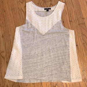 Eyelet detail tank